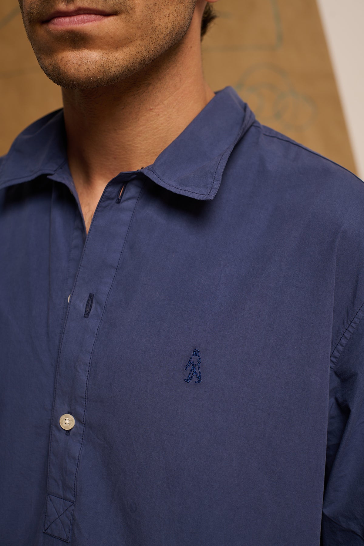 Johnson Indigo - Camisa Tipo Polera Regular Fit