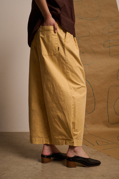 Aline Pastel Lemon - Pantalón tipo Barrel