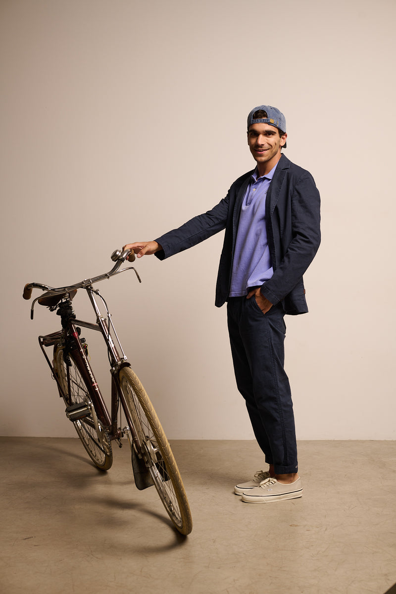 Luke Deep Sea - Pantalón Tipo Chino Regular Fit