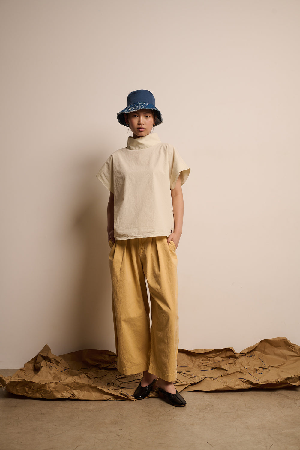 Lucy Off White - Top Boxy Fit