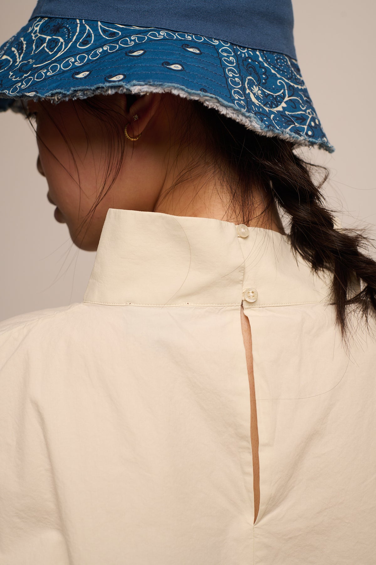 Lucy Off White - Top Boxy Fit