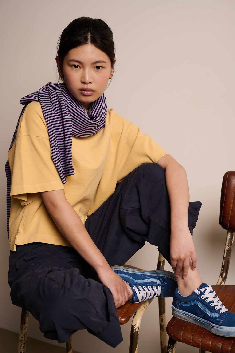 Daria Cannes Yellow - Camiseta Boxy Fit