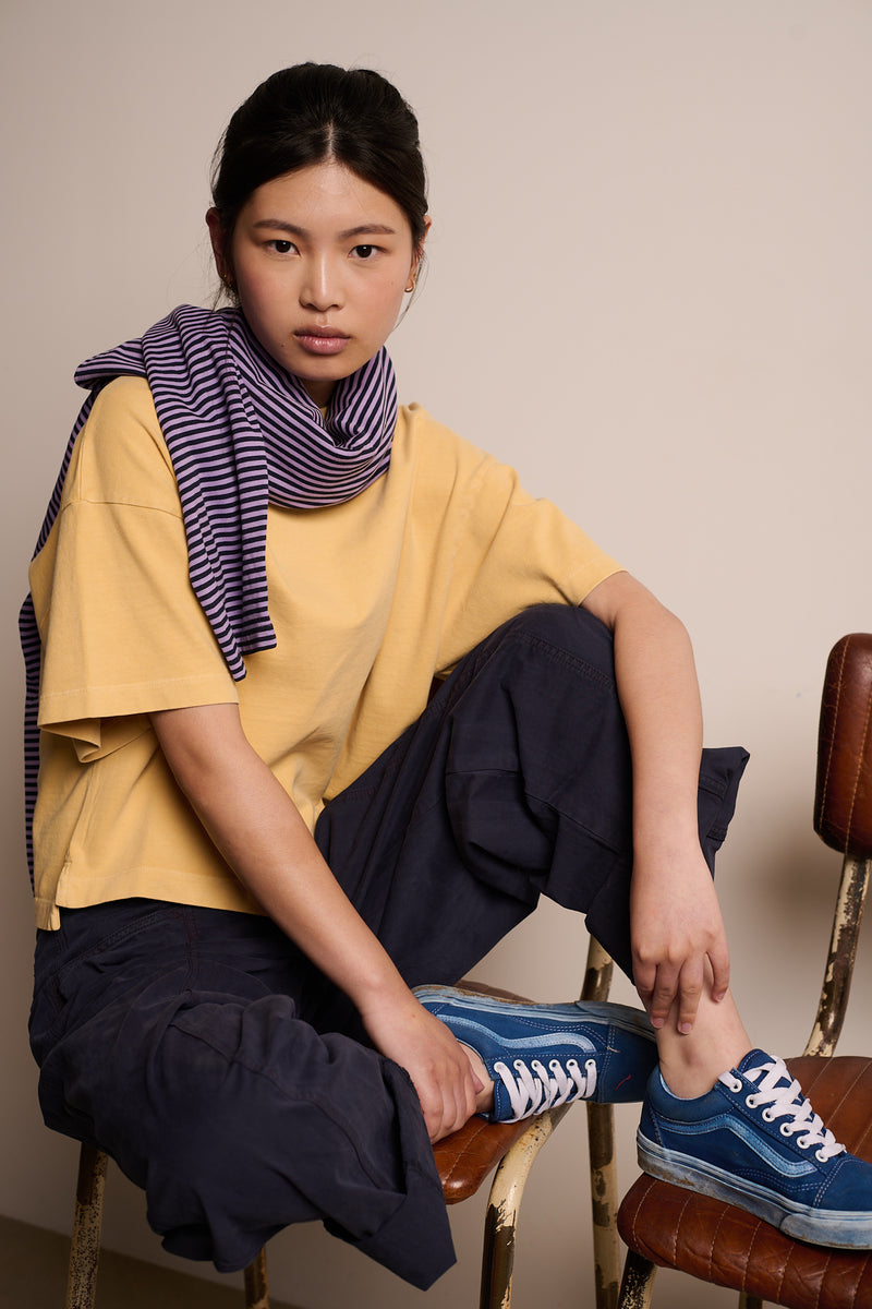 Daria Cannes Yellow - Camiseta Boxy Fit