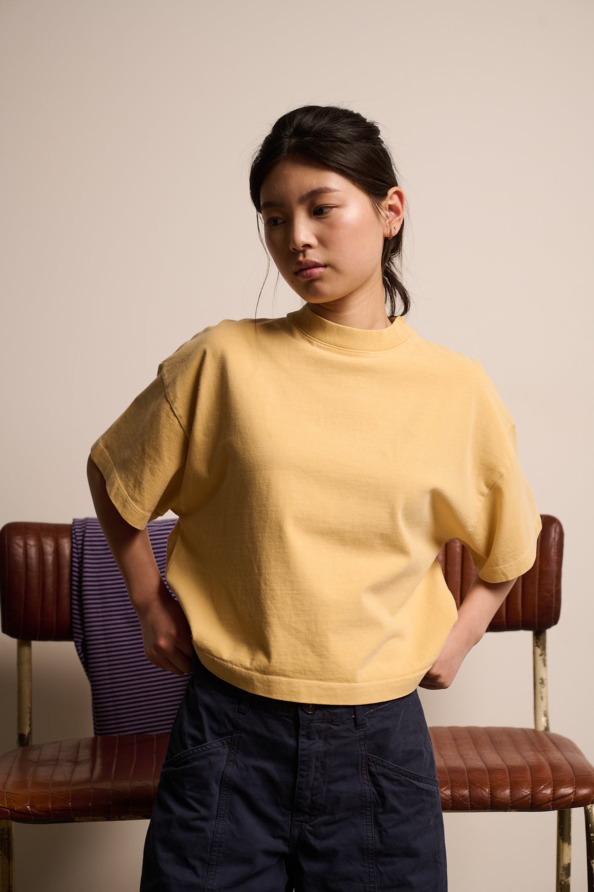 Daria Cannes Yellow - Camiseta Boxy Fit
