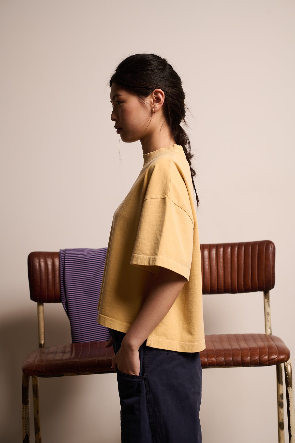 Daria Cannes Yellow - Camiseta Boxy Fit