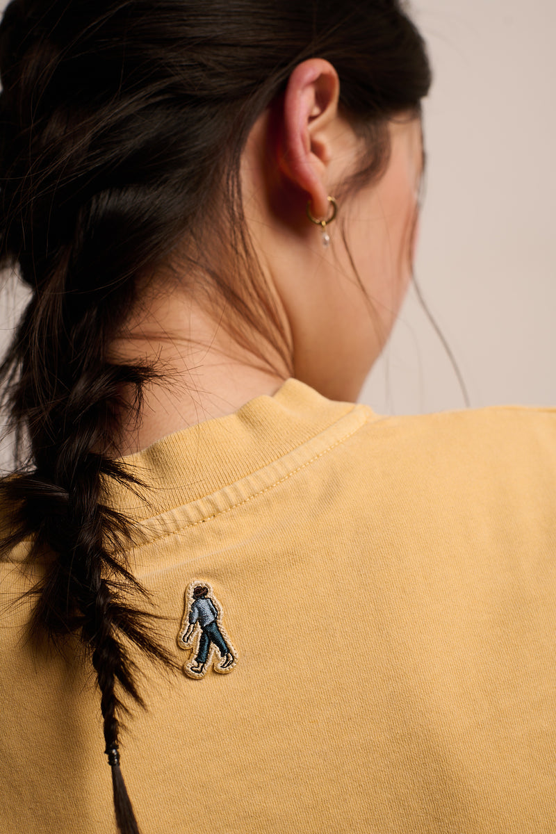 Daria Cannes Yellow - Camiseta Boxy Fit