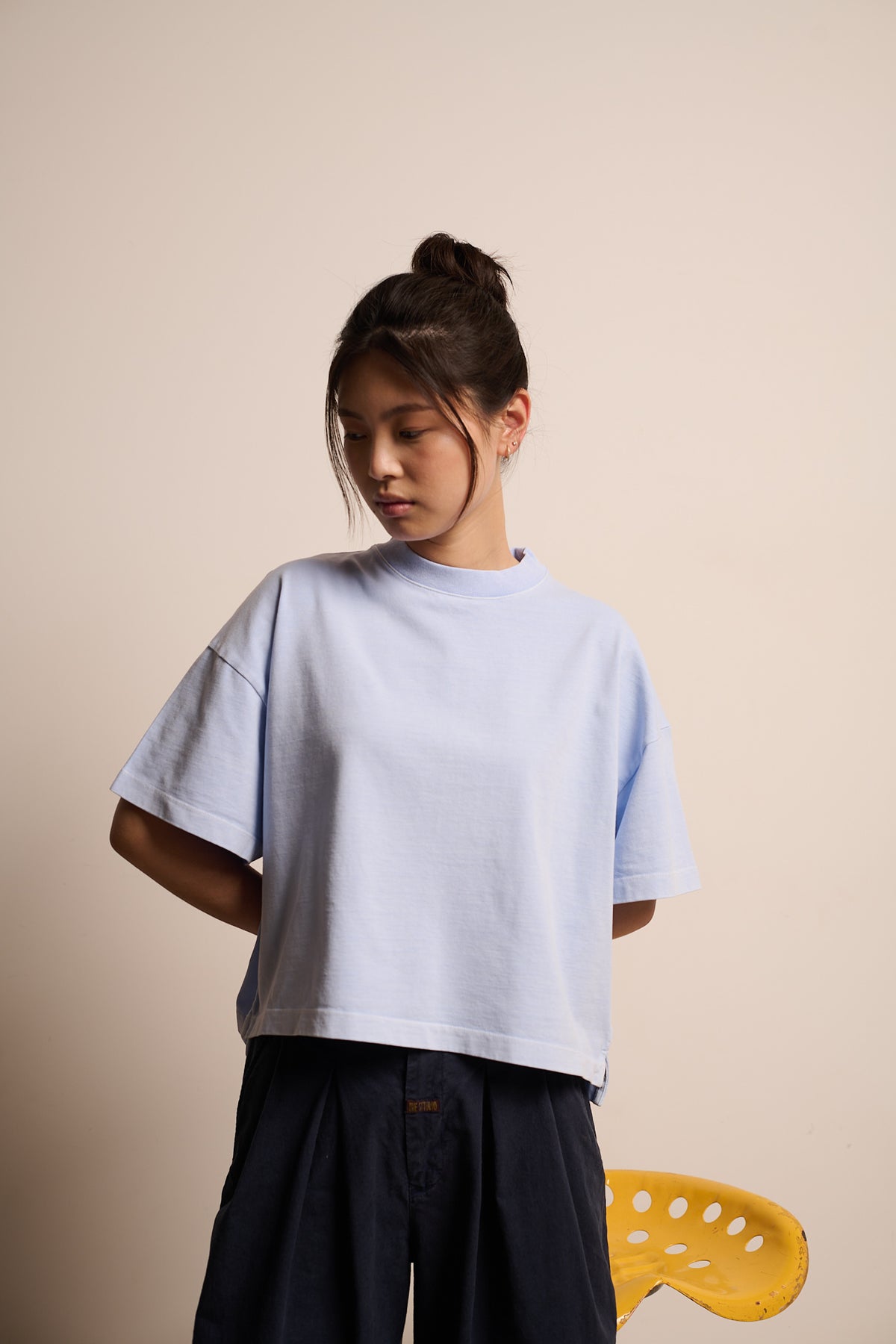 Daria Sky - Camiseta Boxy Fit
