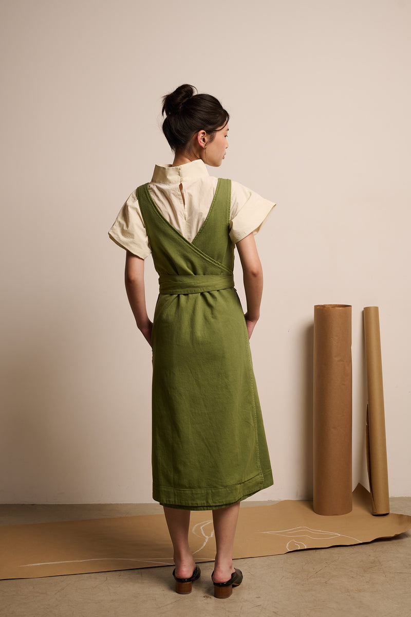 Sienna Dusty Leave - Vestido Midi