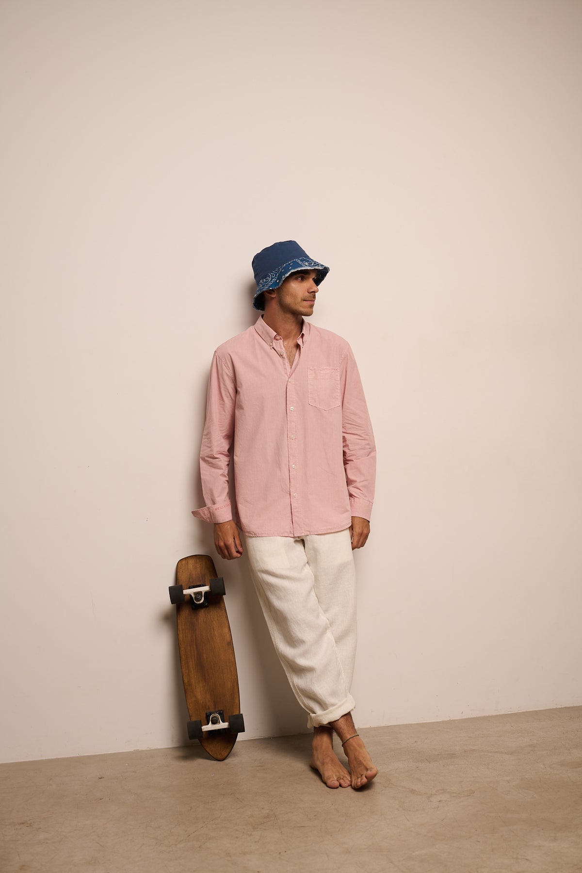 James Soft Pink - Camisa Relaxed Fit