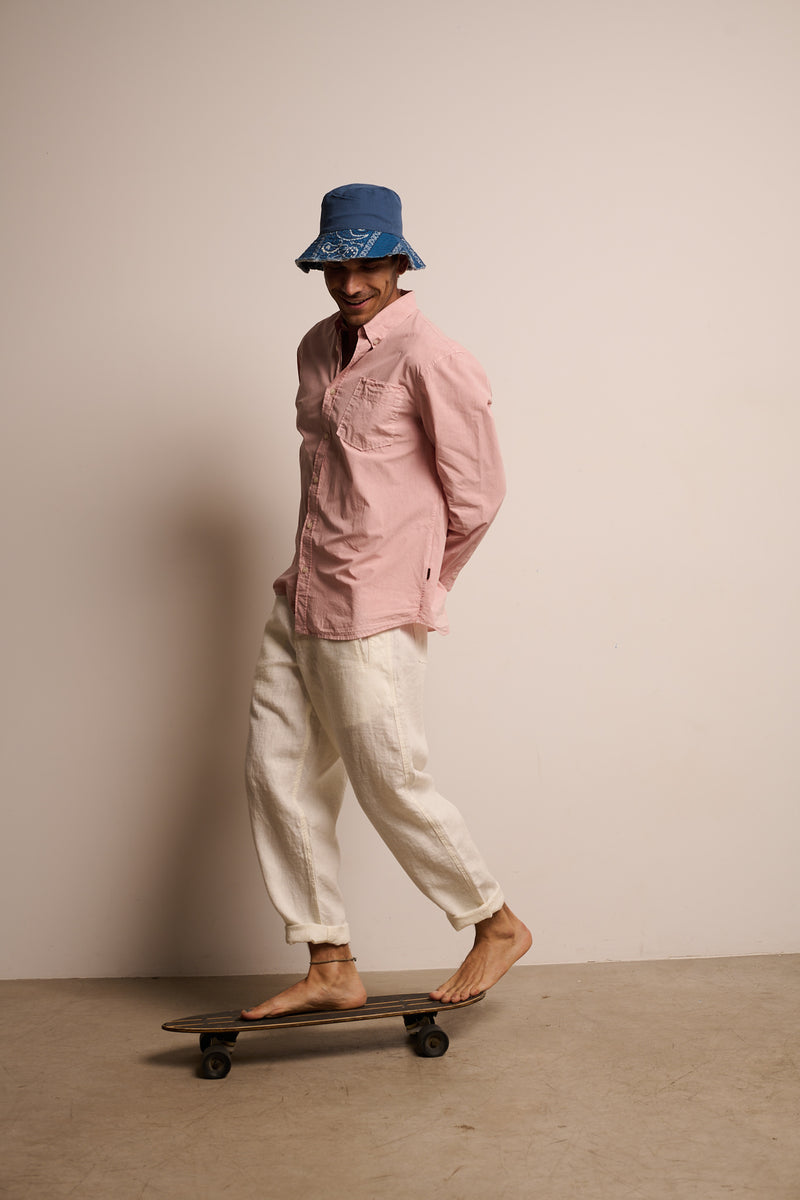 James Soft Pink - Camisa Relaxed Fit