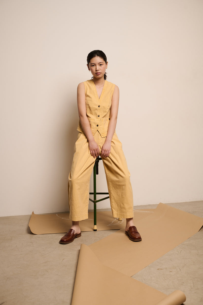 Mathilda Pastel Lemon - Chaleco Regular Fit