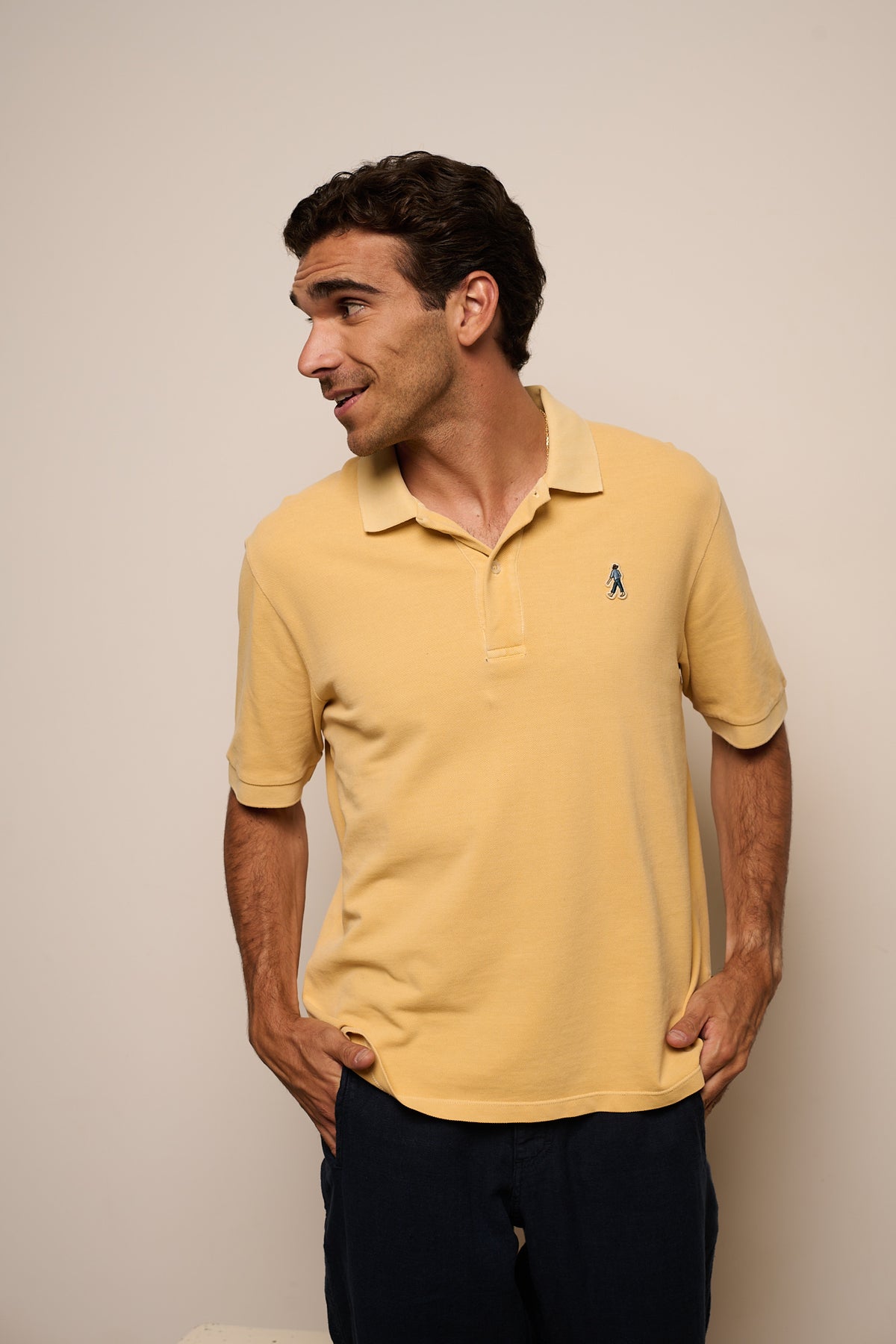 Matt Cannes Yellow - Polo Relaxed Fit