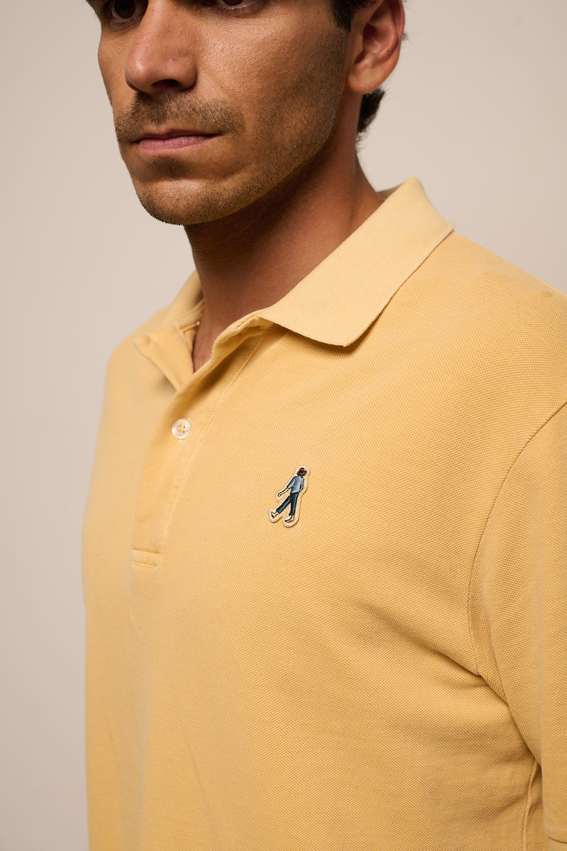 Matt Cannes Yellow - Polo Relaxed Fit