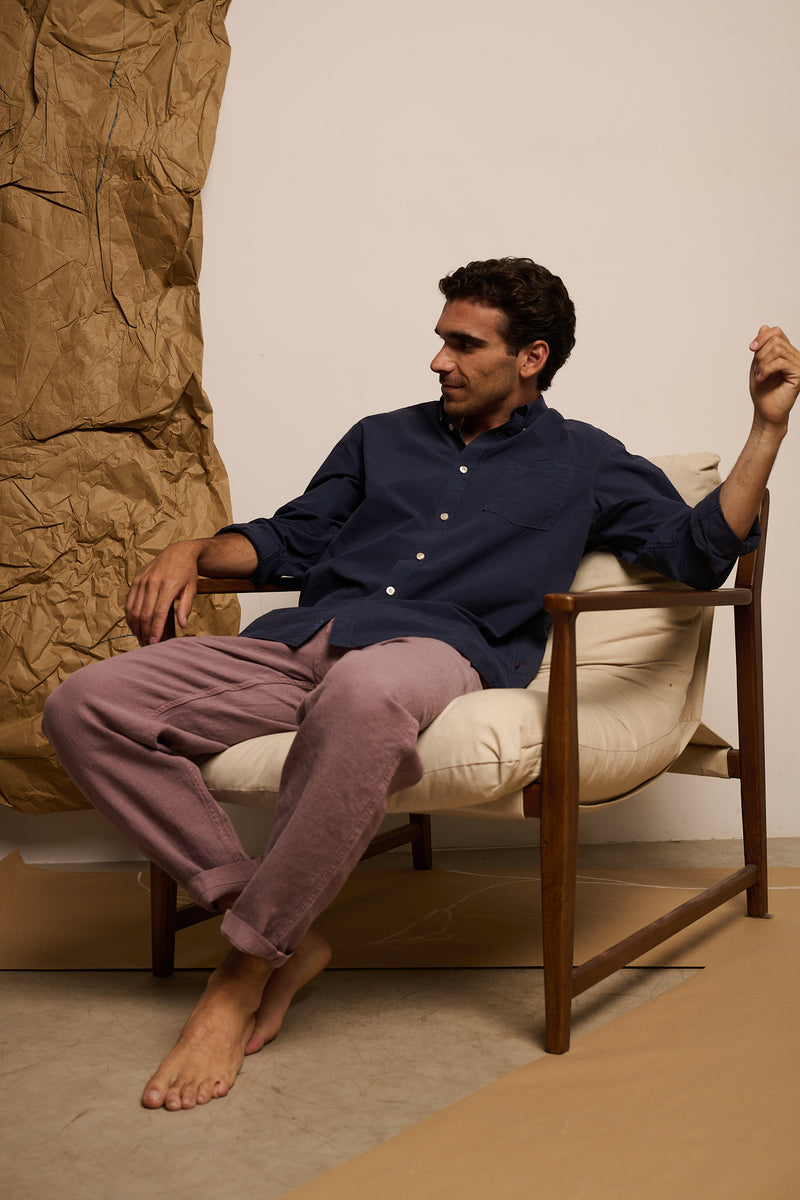 James Deep Sea - Camisa Relaxed Fit