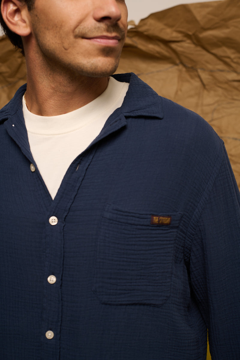 Ryan Deep Sea - Camisa Regular Fit