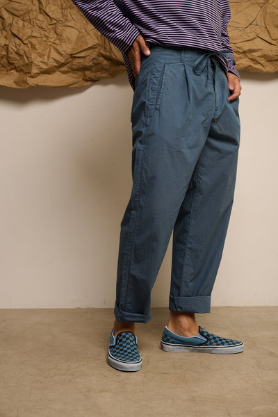 Clemen Summer French Blue - Pantalón Estilo Chino Straight Fit