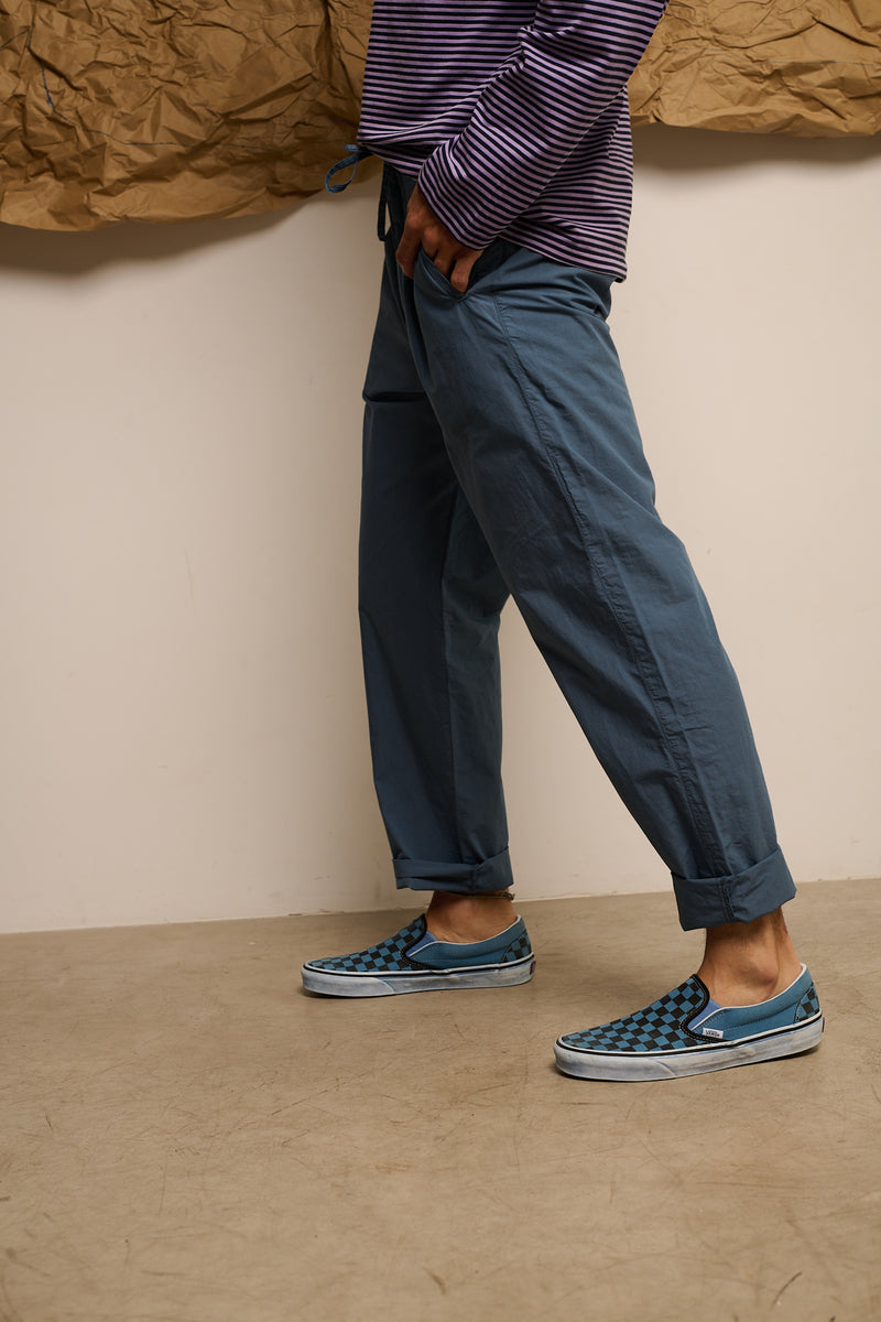 Clemen Summer French Blue - Pantalón Estilo Chino Straight Fit