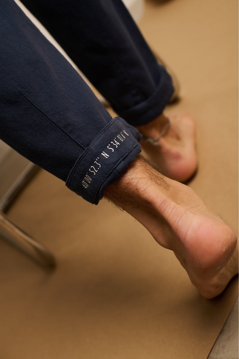 Jeremy Deep Sea - Pantalón Relaxed Fit