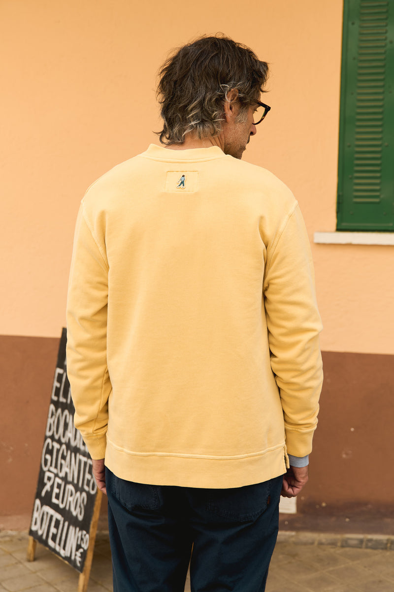 Jim Cannes Yellow - Sudadera Regular Fit