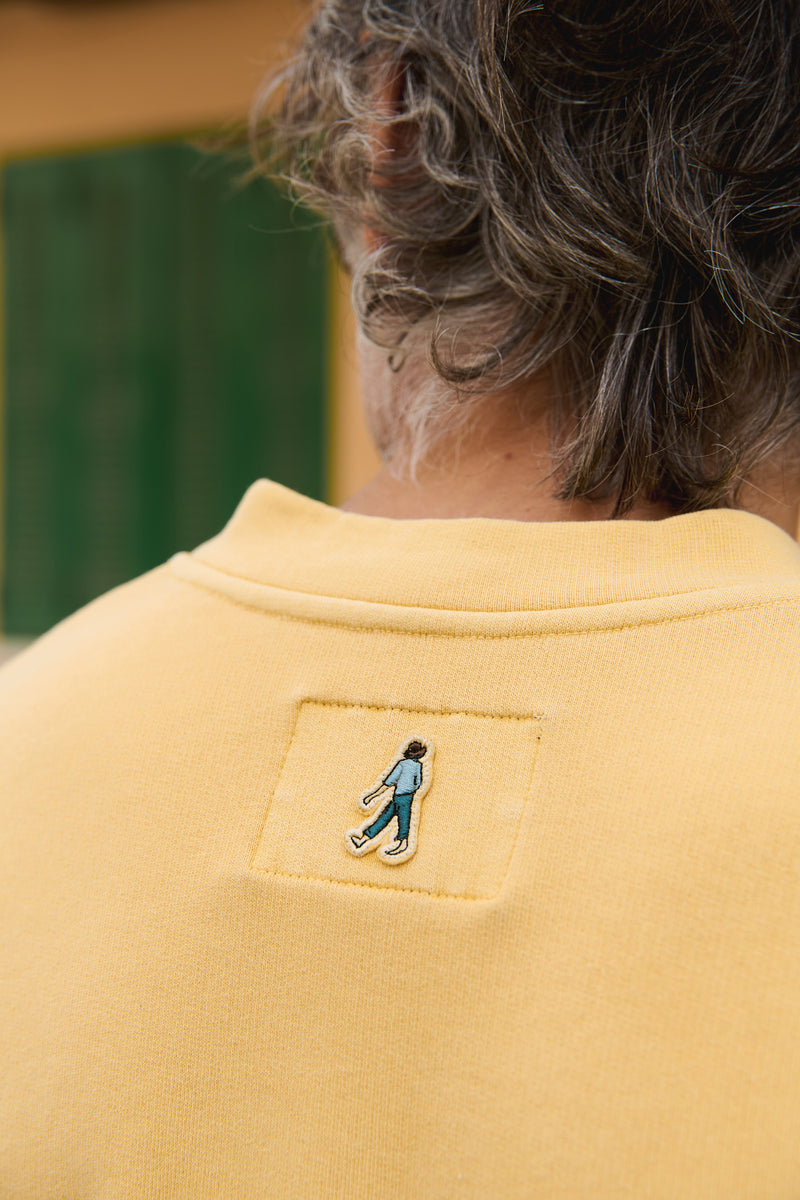 Jim Cannes Yellow - Sudadera Regular Fit