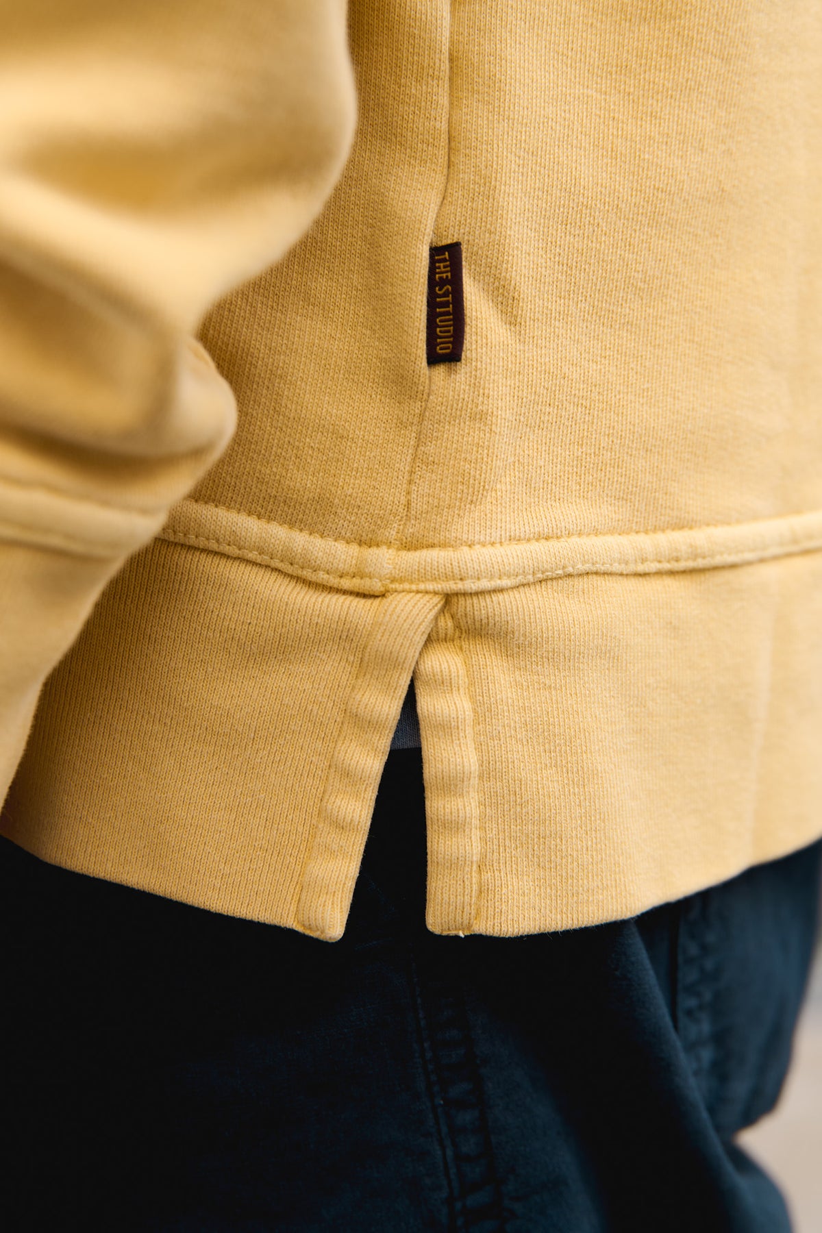 Jim Cannes Yellow - Sudadera Regular Fit