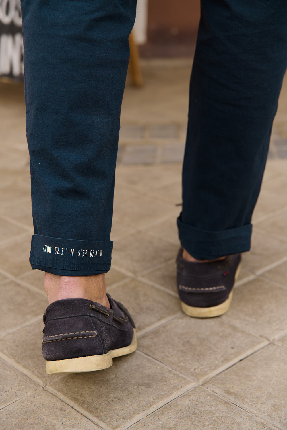 Luke Deep Sea - Pantalón Tipo Chino Regular Fit
