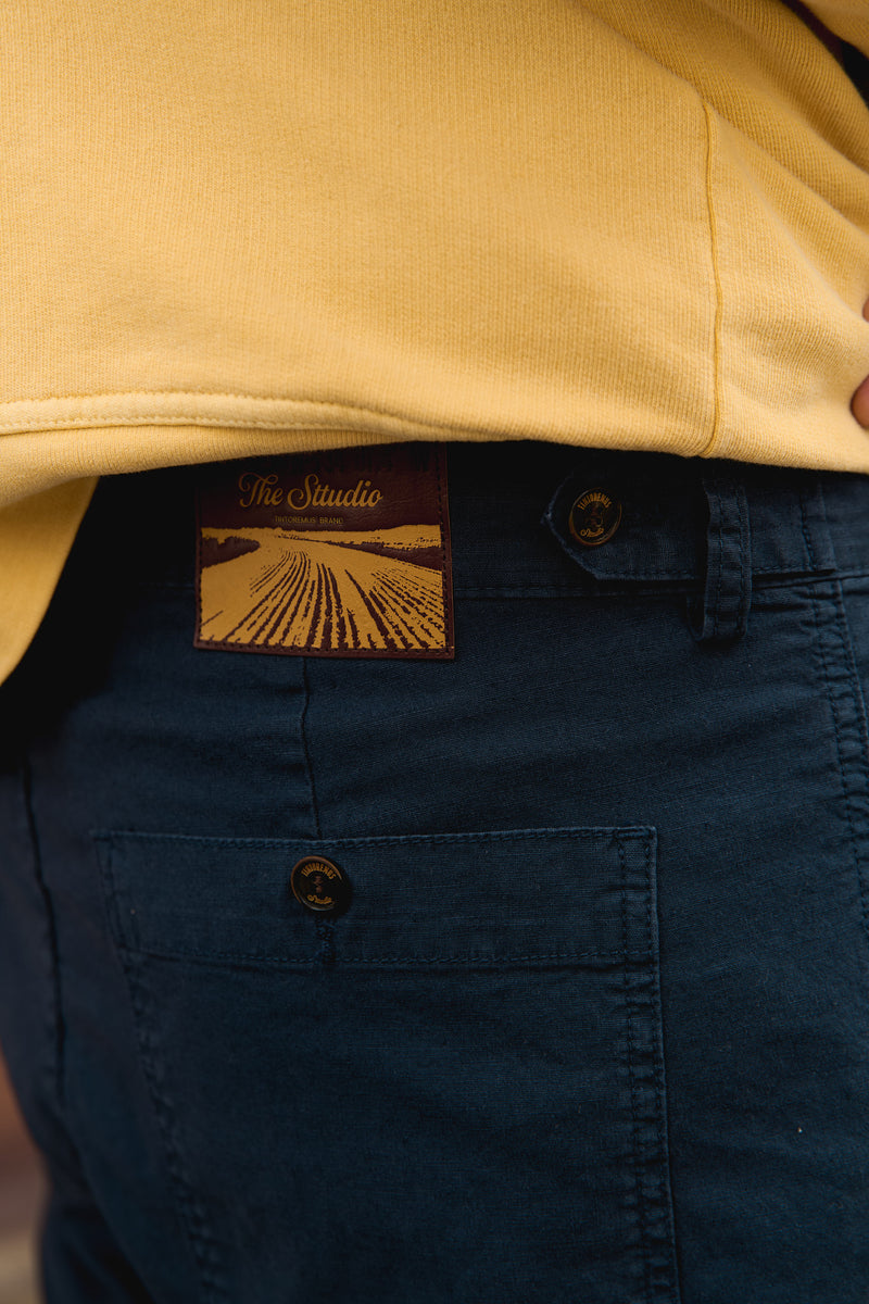 Luke Deep Sea - Pantalón Tipo Chino Regular Fit