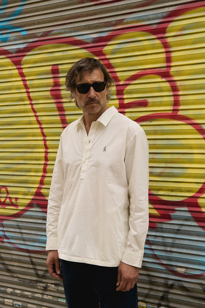 Johnson Factory White - Camisa Tipo Polera Regular Fit