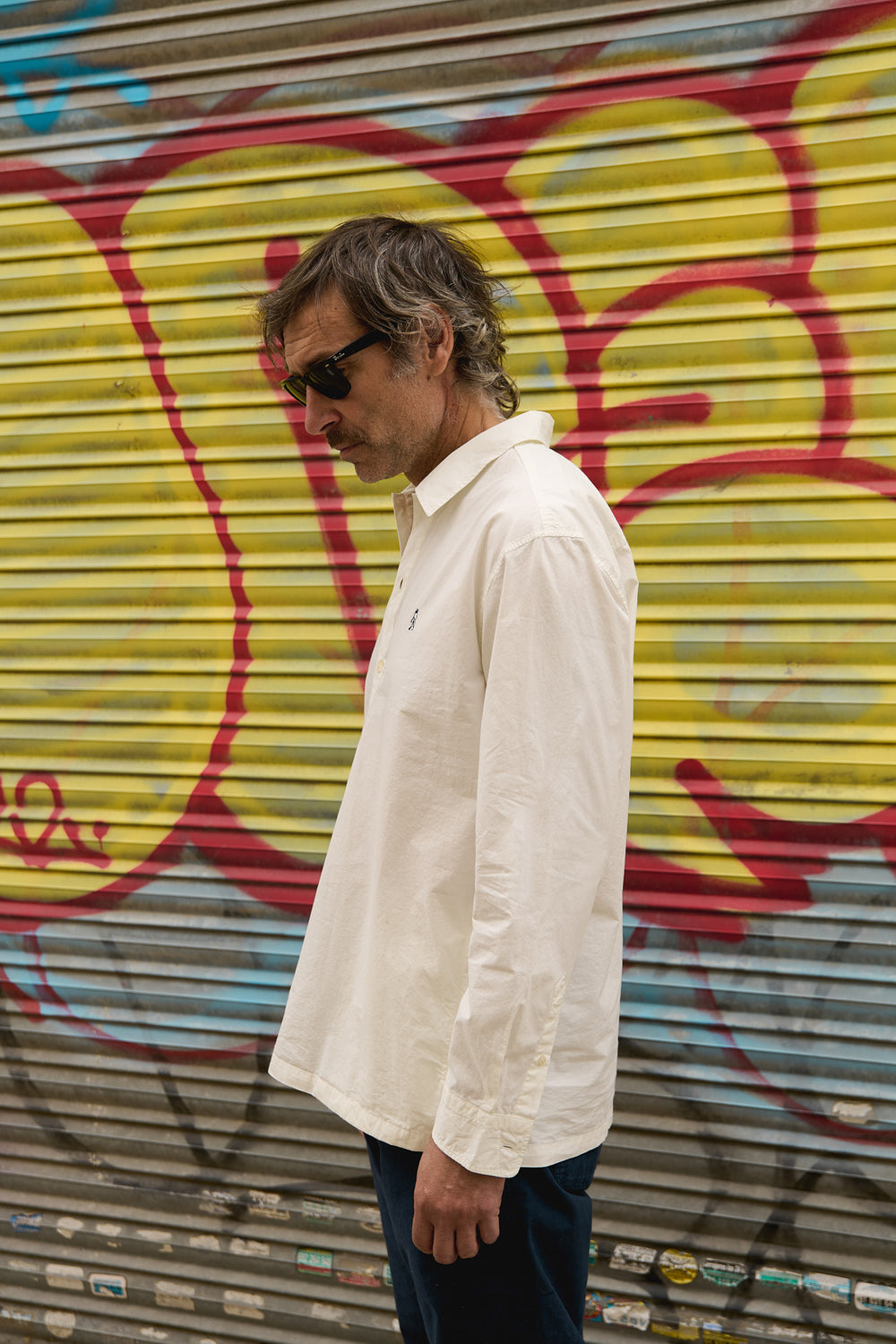 Johnson Factory White - Camisa Tipo Polera Regular Fit
