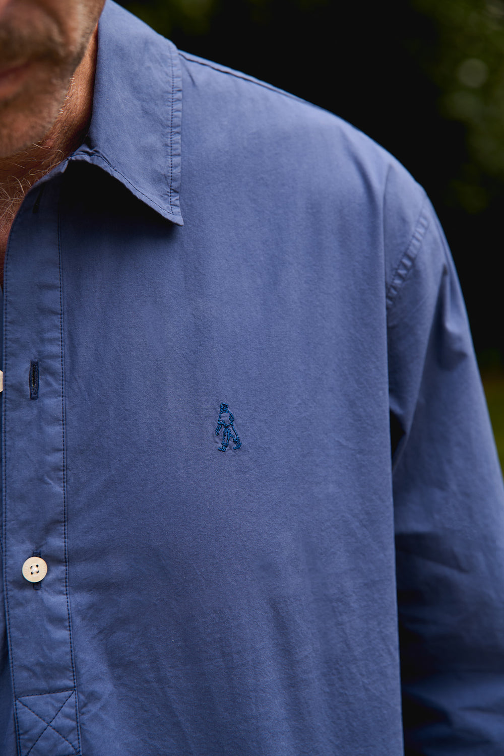 Johnson Indigo - Camisa Tipo Polera Regular Fit