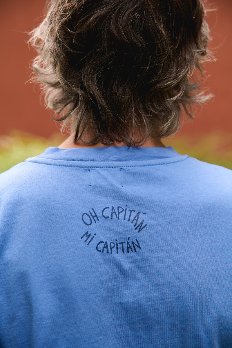 Pierce Captain- Relaxed Fit Long Sleeve T-Shirt