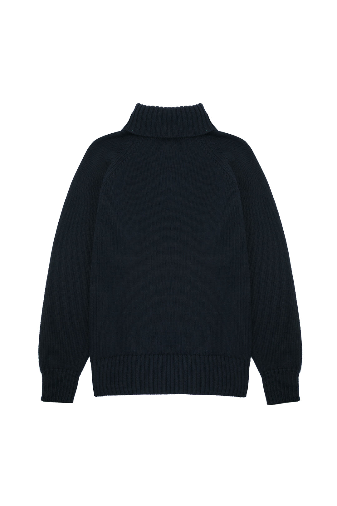 Sappelly Dark Indigo - Jersey de Cuello Vuelto Relaxed Style