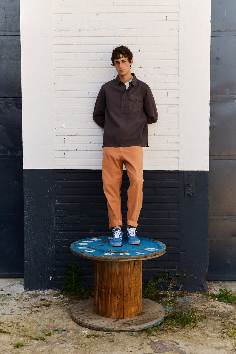 Cosme® - Pantalón Capri Tipo Chino Relaxed-Tapered Cut