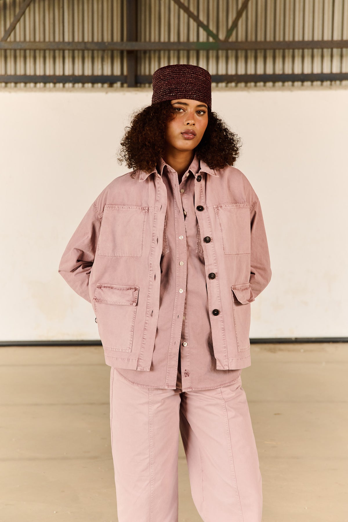 Phoebe - Workwear Relaxed Fit Overshirt