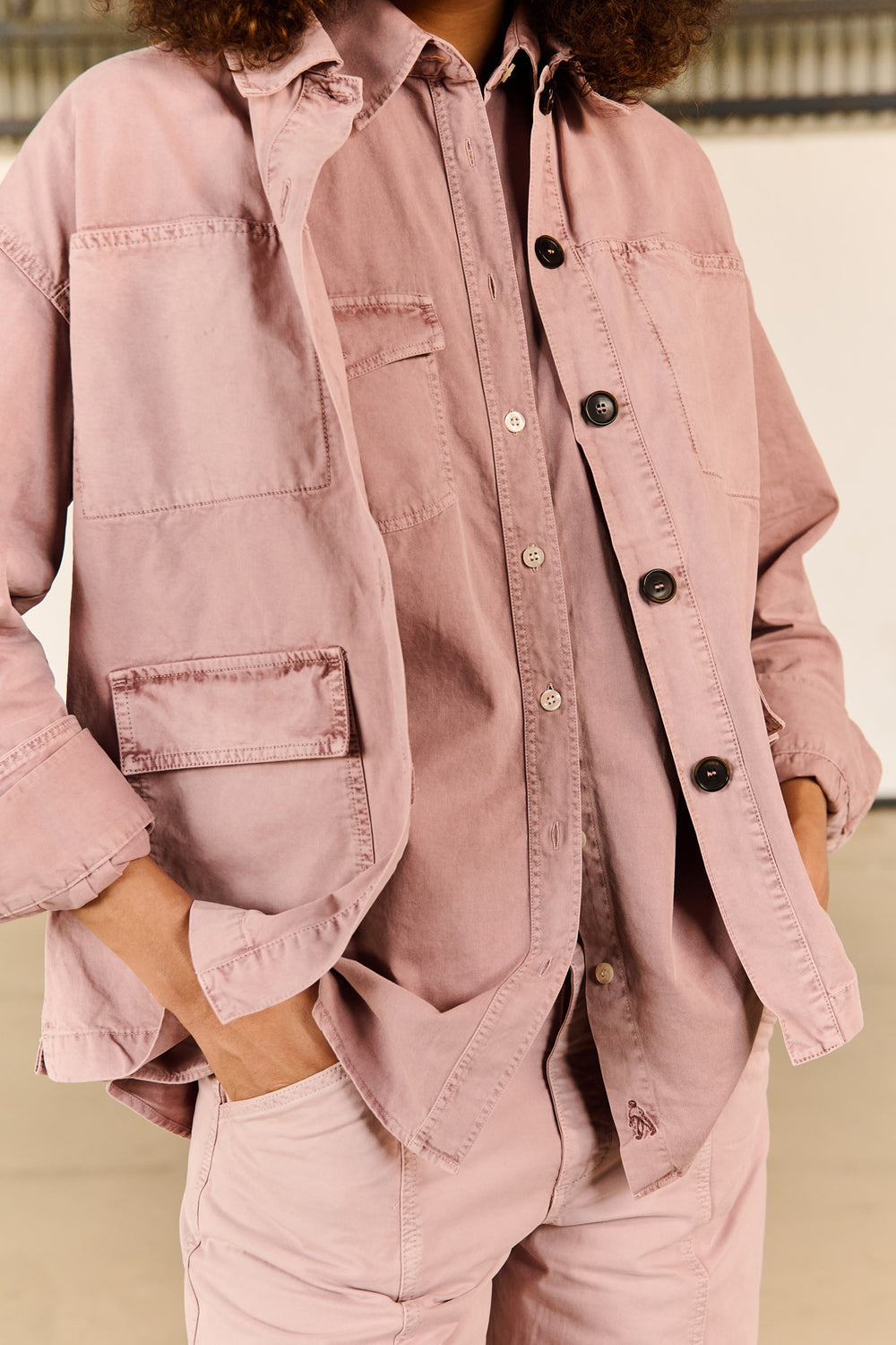 Phoebe - Workwear Relaxed Fit Overshirt