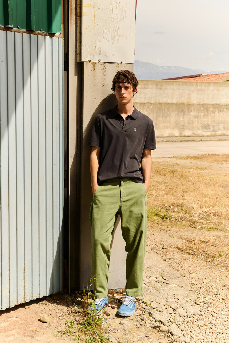 Denys Dark Grey - Polo Regular Fit