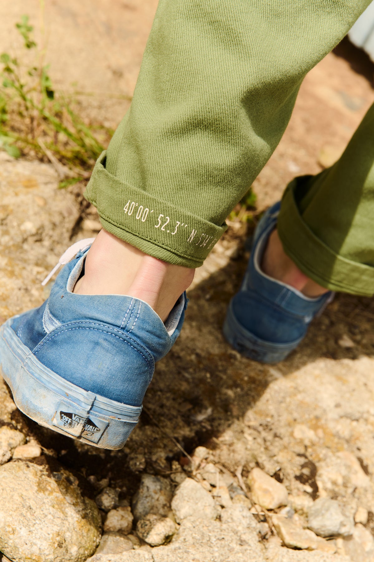 Cosme® - Pantalón Capri Tipo Chino Relaxed-Tapered Cut