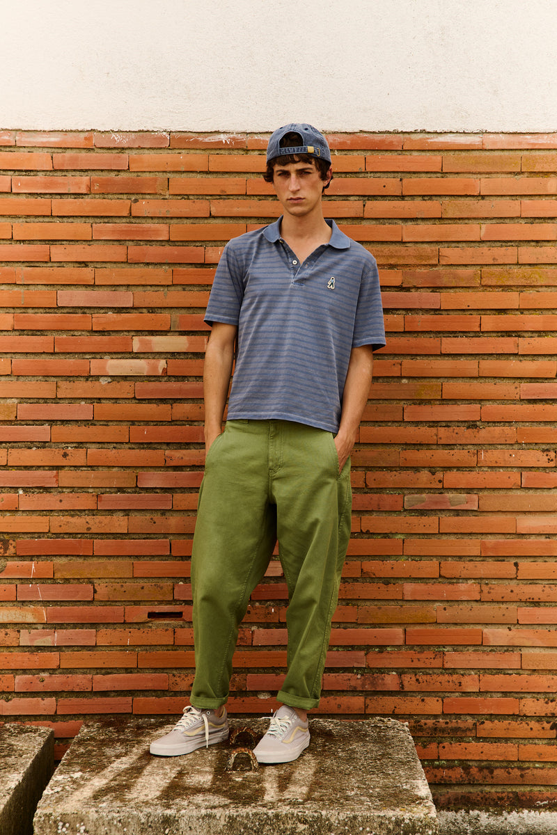 Matt Stripes - Relaxed Fit Polo