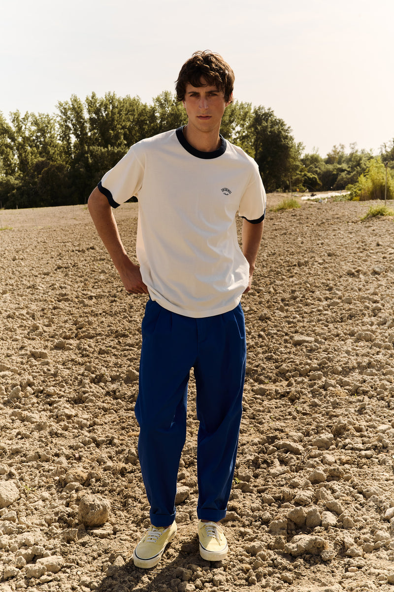 Henry Alligator - Regular Fit Contrast T-Shirt