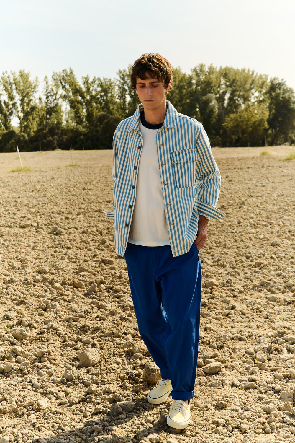 Eric Stripes - Chaqueta Relaxed Fit