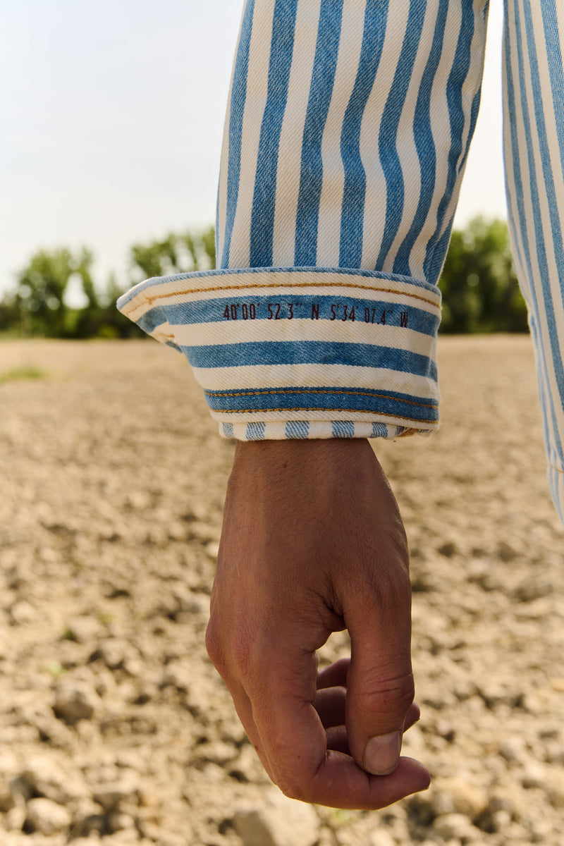 Eric Stripes - Chaqueta Relaxed Fit