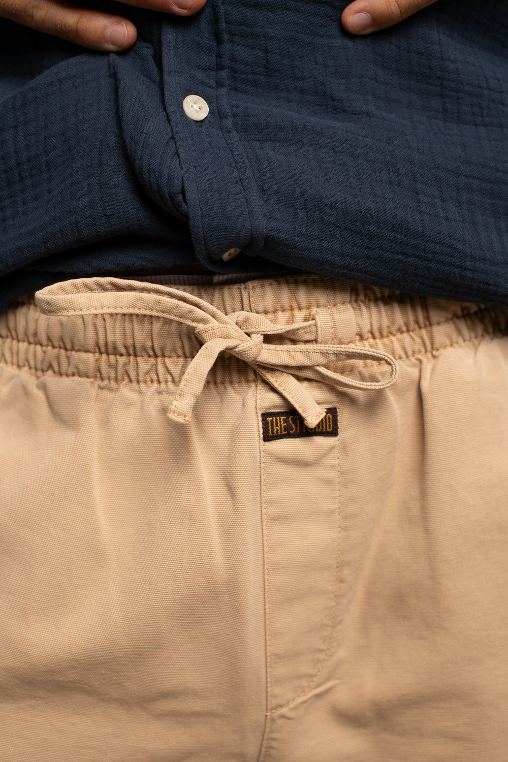 Will Dark Ecru - Pantalón Corto Relaxed Fit