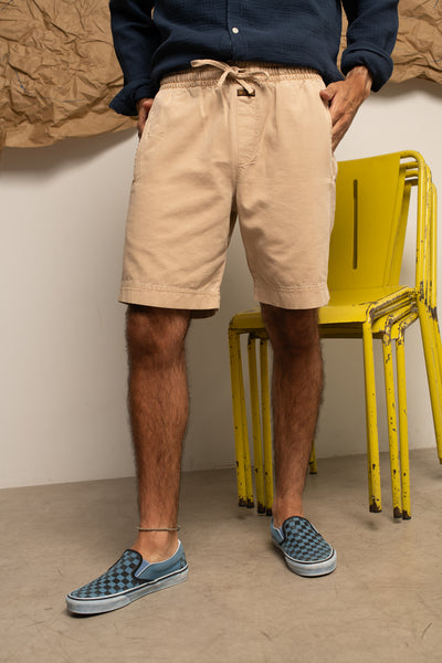 Will Dark Ecru - Pantalón Corto Relaxed Fit