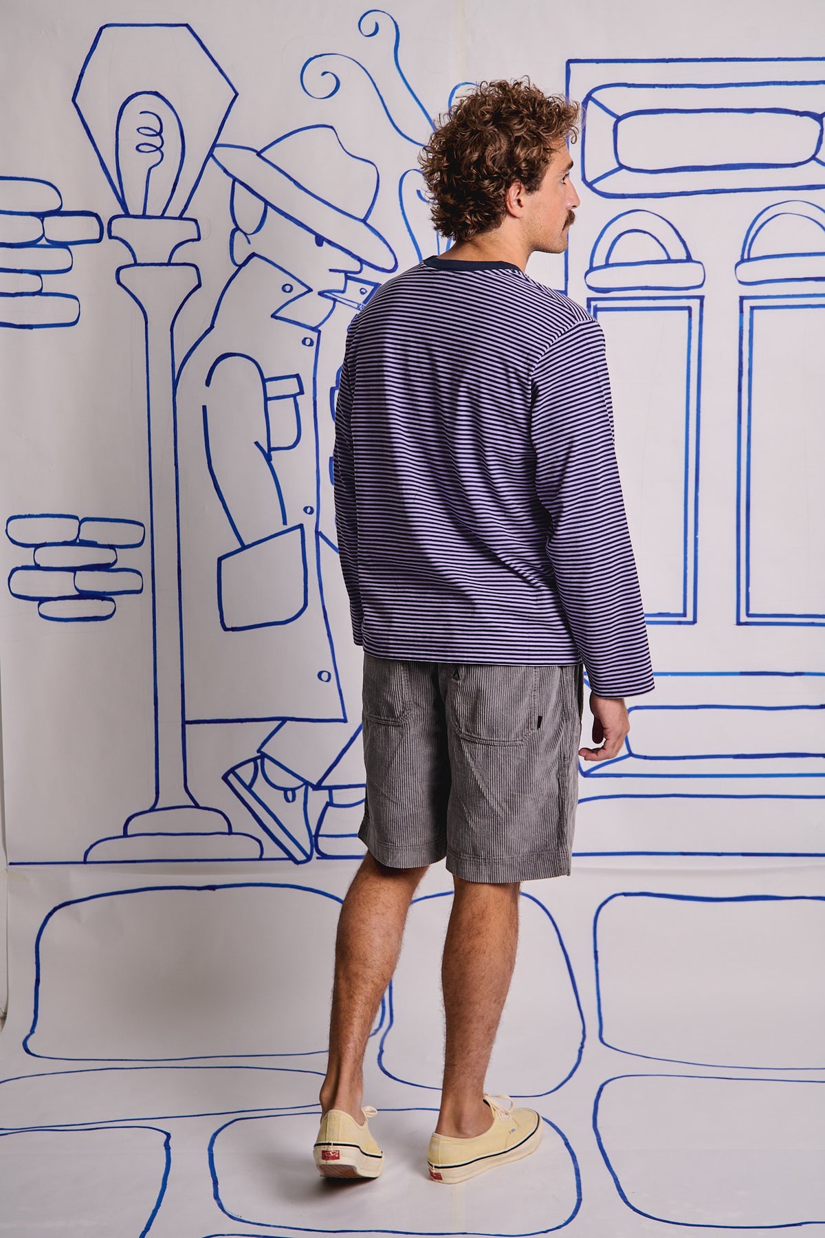 Will Charcoal - Pantalón Corto Relaxed Fit