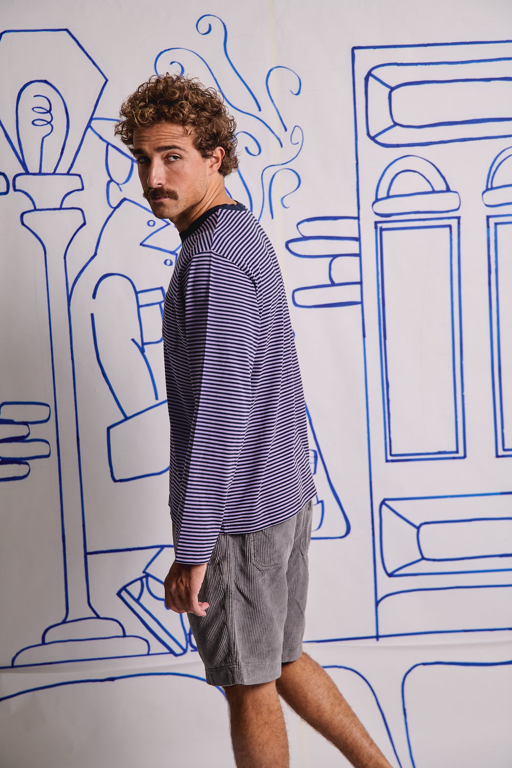Will Charcoal - Pantalón Corto Relaxed Fit