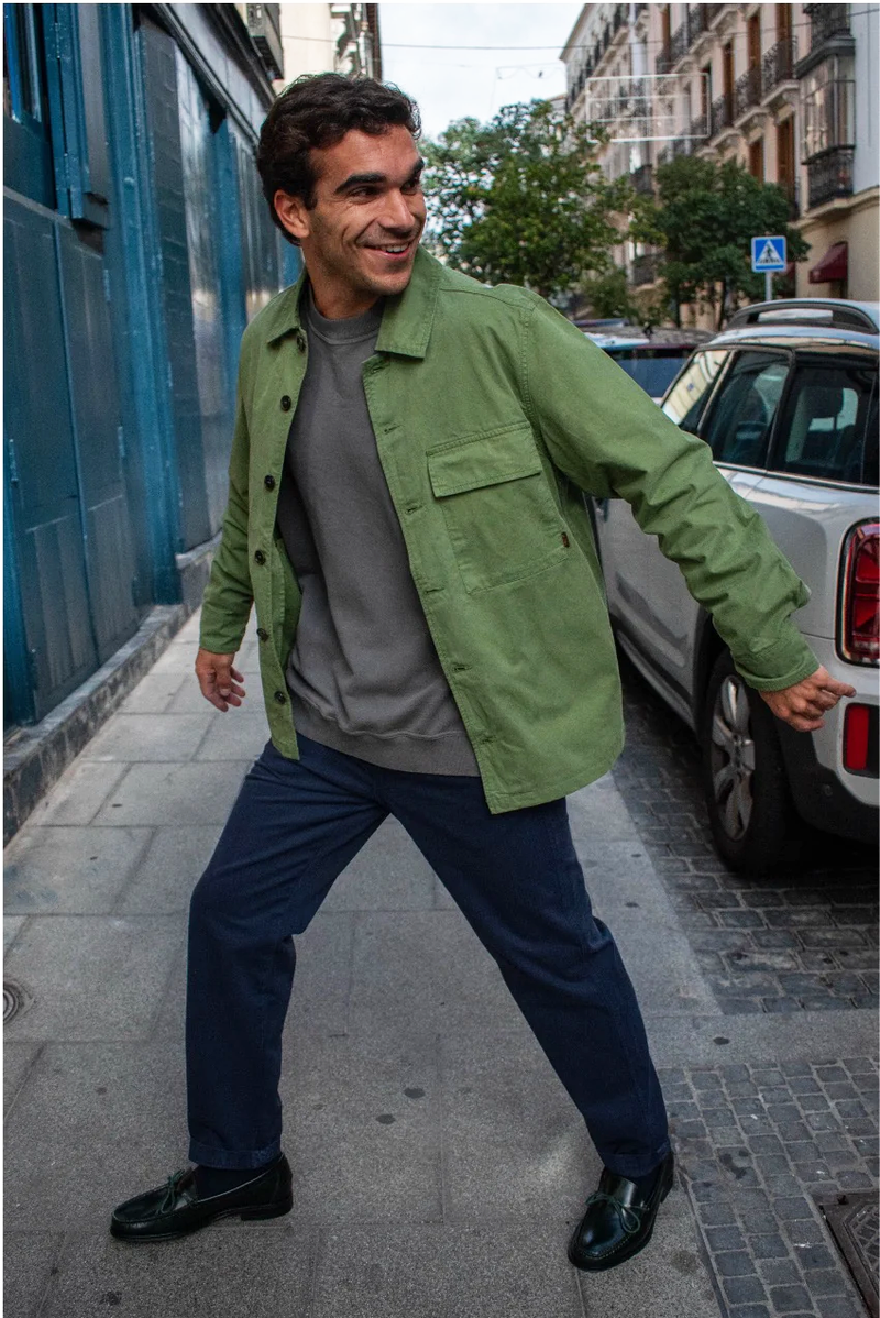 Eric Dusty Leave - Sobrecamisa Workwear Relaxed Fit
